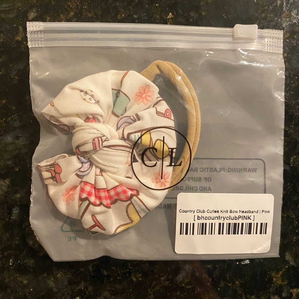 Caden Lane Baby Golf Bow